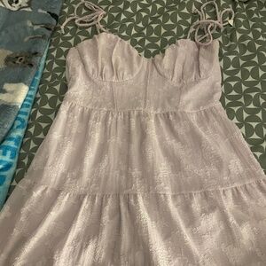 flowy corset style sundress